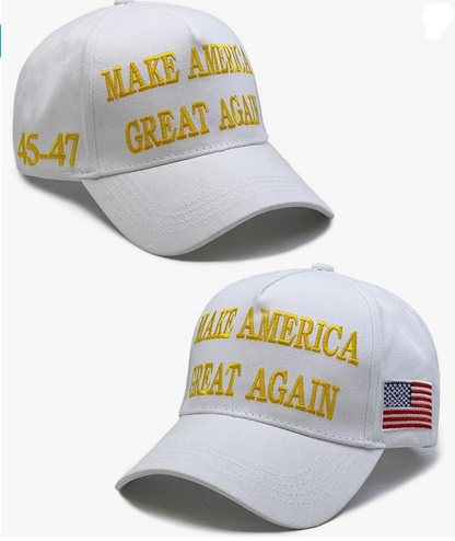 MAKE AMERICA GREAT AGAIN stitched hat